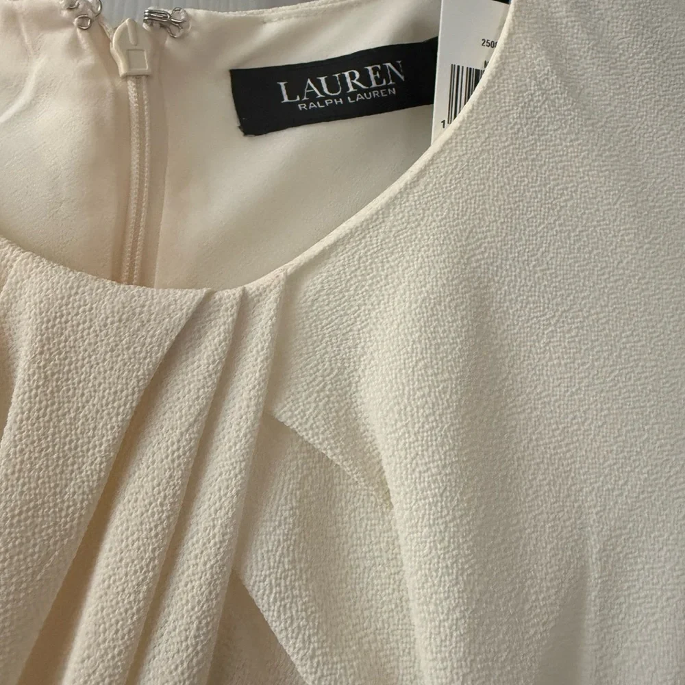 Ralph Lauren Cream Maxi Dress - Picture 2 of 6
